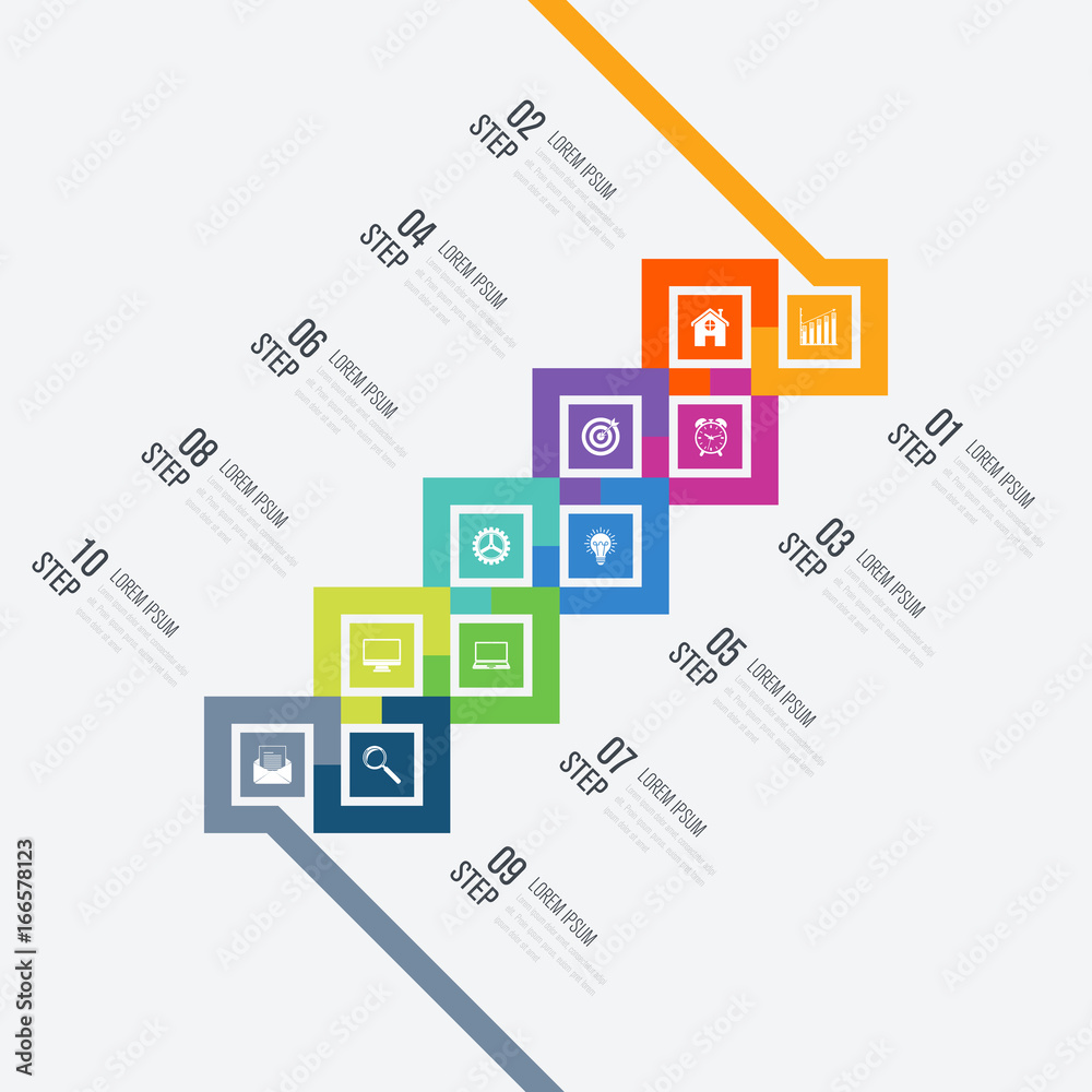Infographic design template and business concept Infographic design template and business concept
