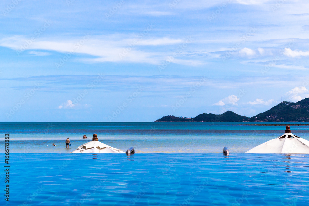 Chaweng Beach Thailand : チャウエンビーチ　サムイ　島　海岸