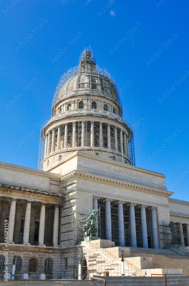 Capitol building in Havana, Cuba