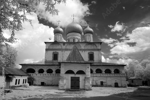 The Old ortodox church in The Great (Veliky) Novgorod, Russia