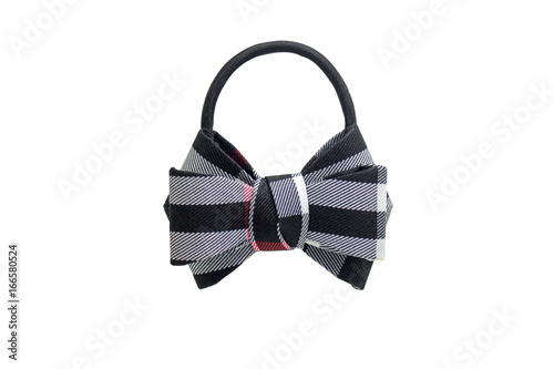 Color bow tie isolated