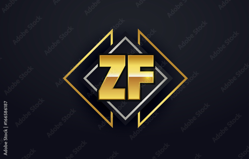 ZF Initial Logo for your startup venture ZF Initial Logo for your startup venture