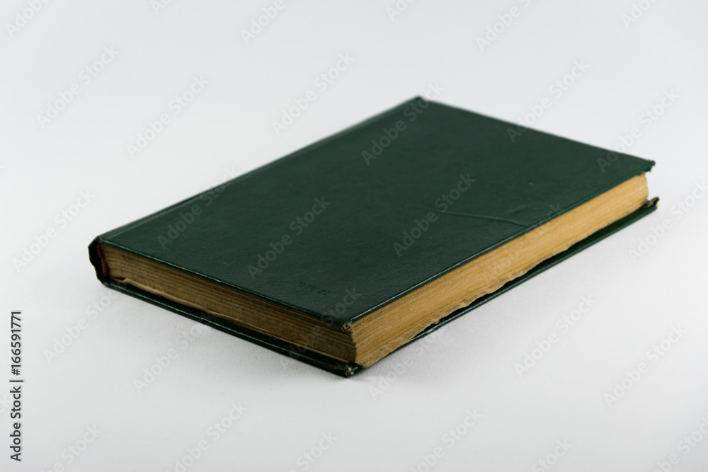 Old book isolated on a white background Old book isolated on a white background
