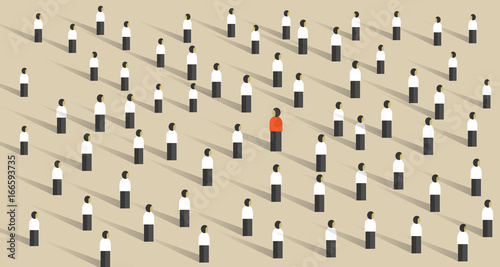 stand out from the crowd leadership different