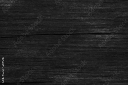 black wood background texture table top view. Blank copy space for design