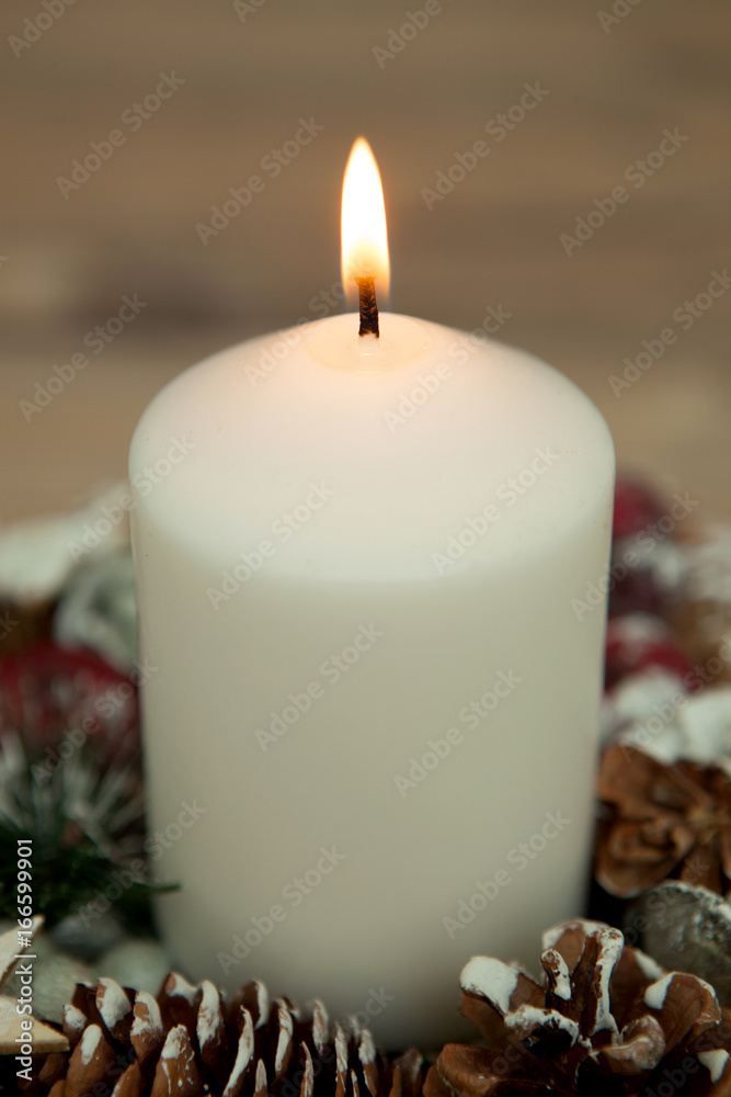Beautiful Candles in home