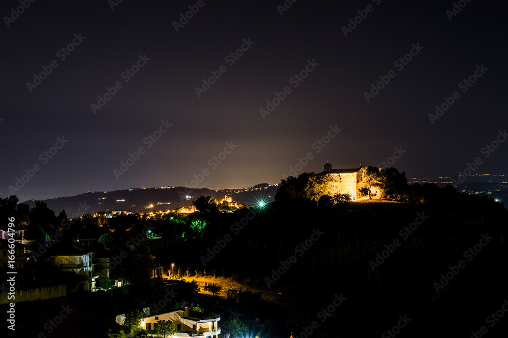 paesaggio notturno