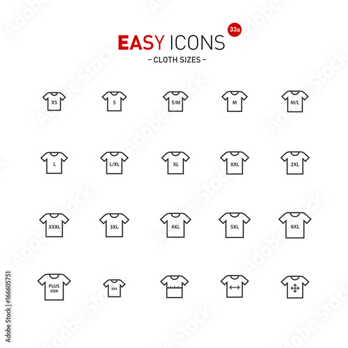 Easy icons 33a Cloth size