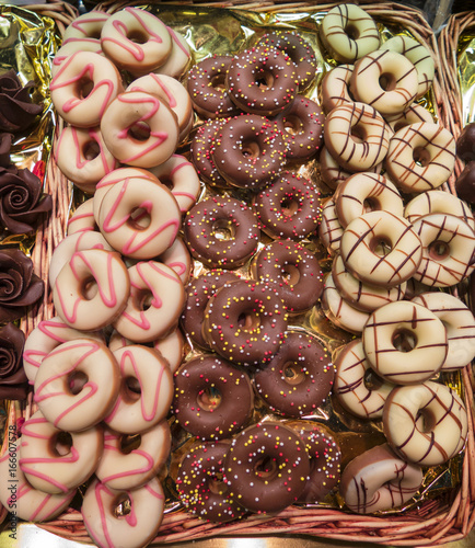 Photography Donut shaped sweets