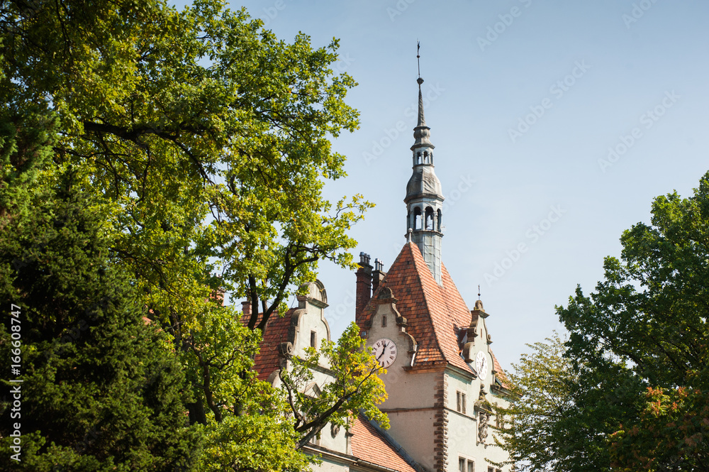 Fototapeta premium Beautiful old castle