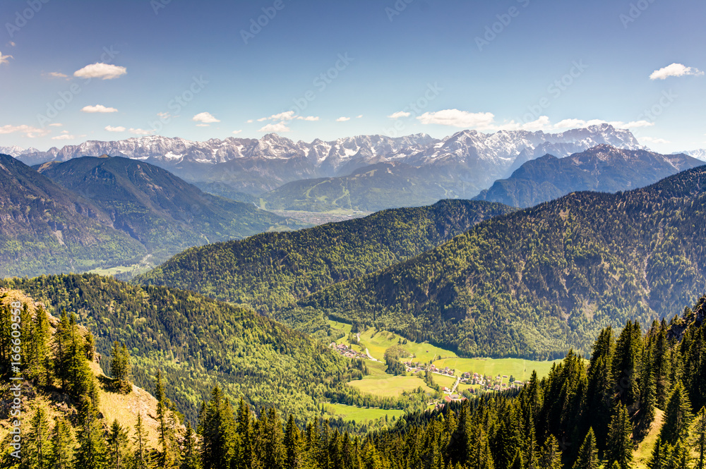 Bavarian mountain landscape