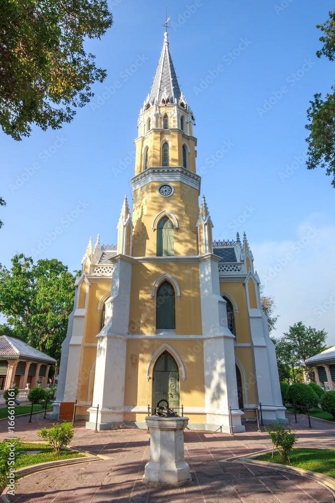 Church wat Niwet Thamma Prawat in Ayutthaya