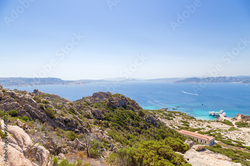 Archipelago of La Maddalena, Italy. Picturesque view of the islands