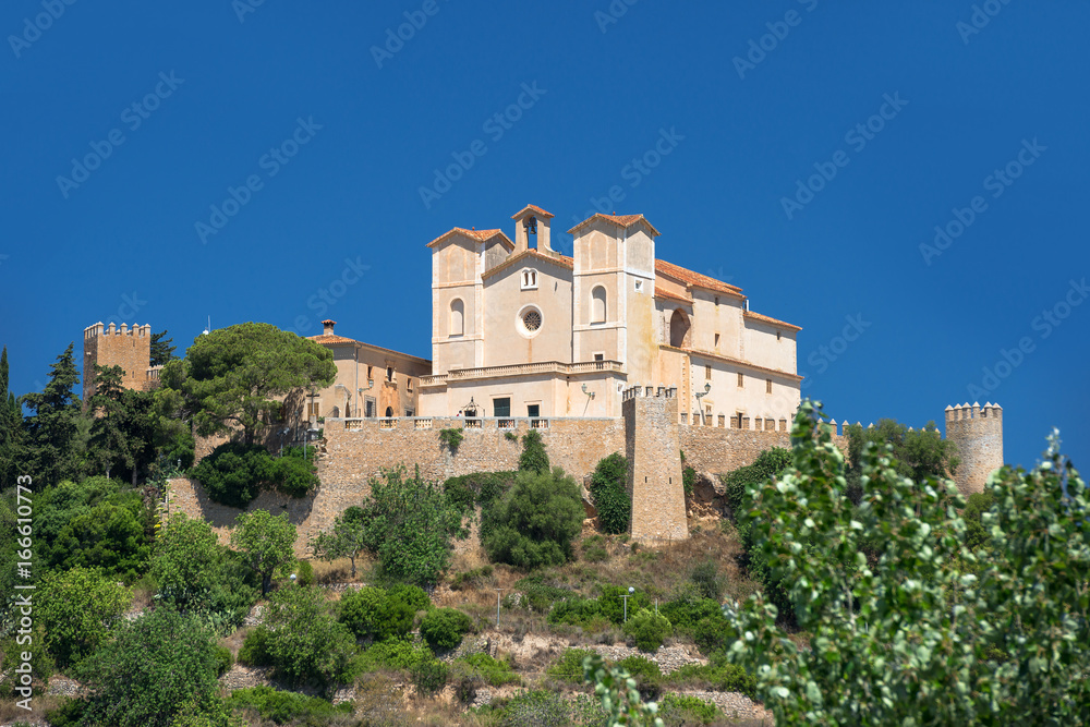 Wallfahrtskirche Santuari de Sant Salvador in Artà, Mallorca - 9363