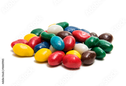 dragee candies isolated