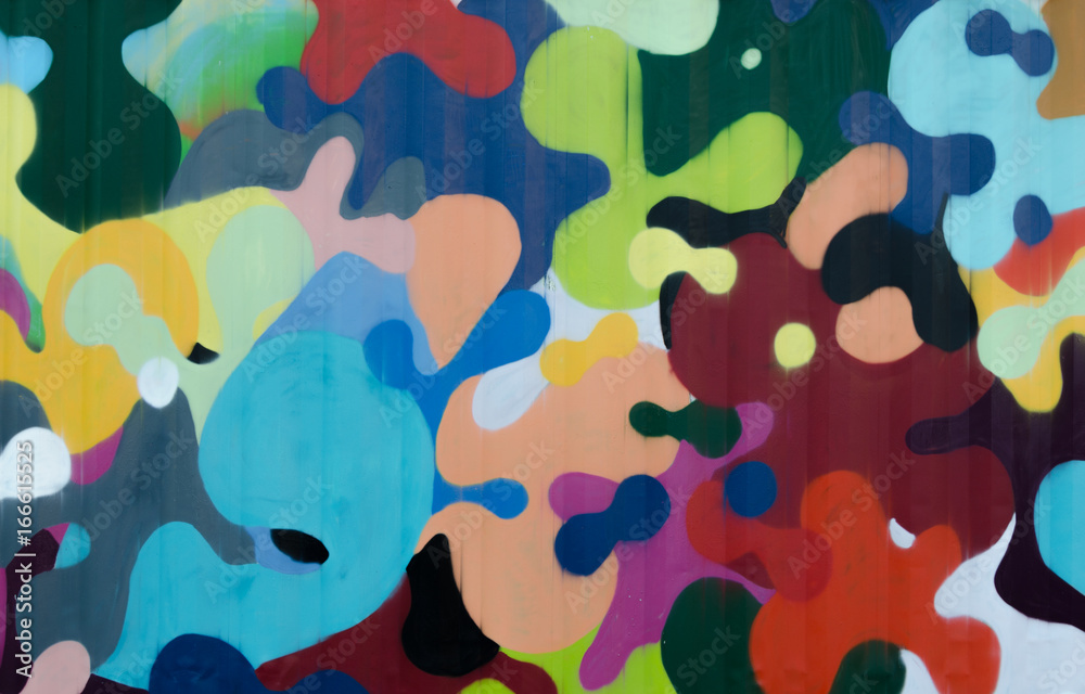 Background of colorful spots Background of colorful spots