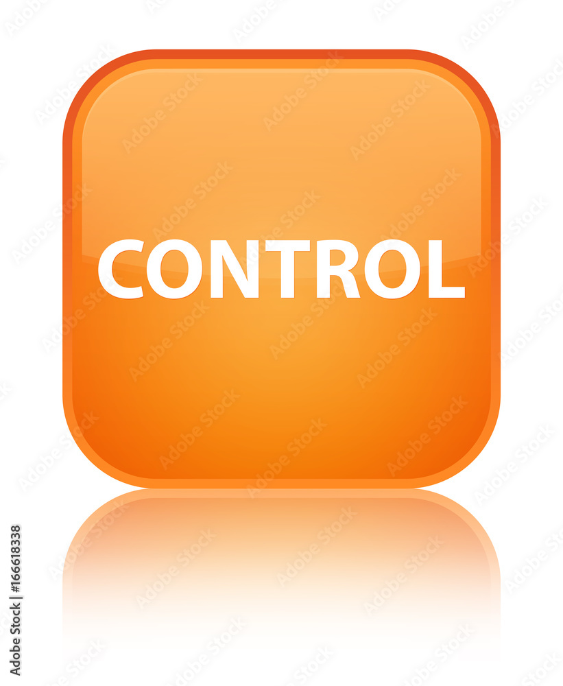 Control special orange square button Control special orange square button