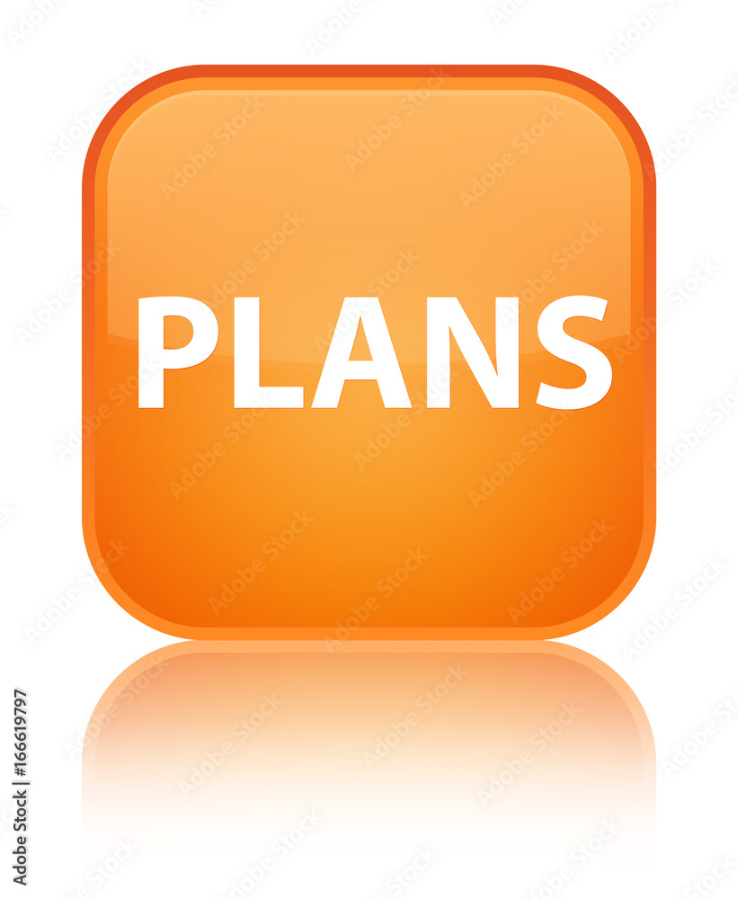 Plans special orange square button Plans special orange square button