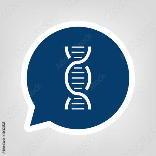 Sprechblase DNA Strang