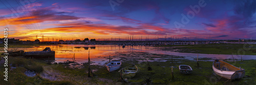 Old boats in Poole Harbour © allouphoto