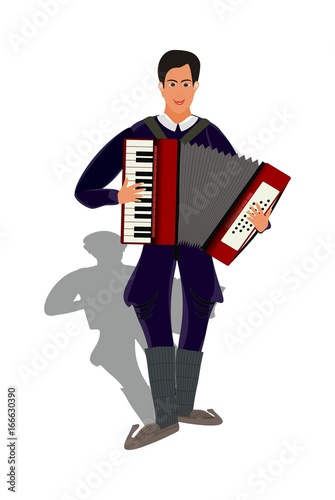 accordionist - accordion 