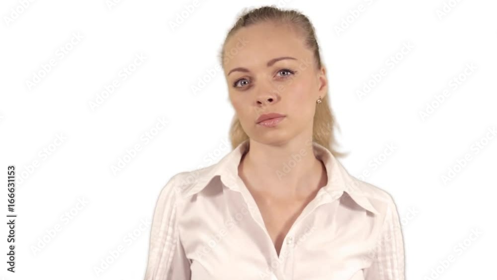 Girl doing hairstyle in the beginning of the working day. Girl doing hairstyle in the beginning of the working day.