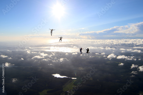 Skydiving in Norway photo