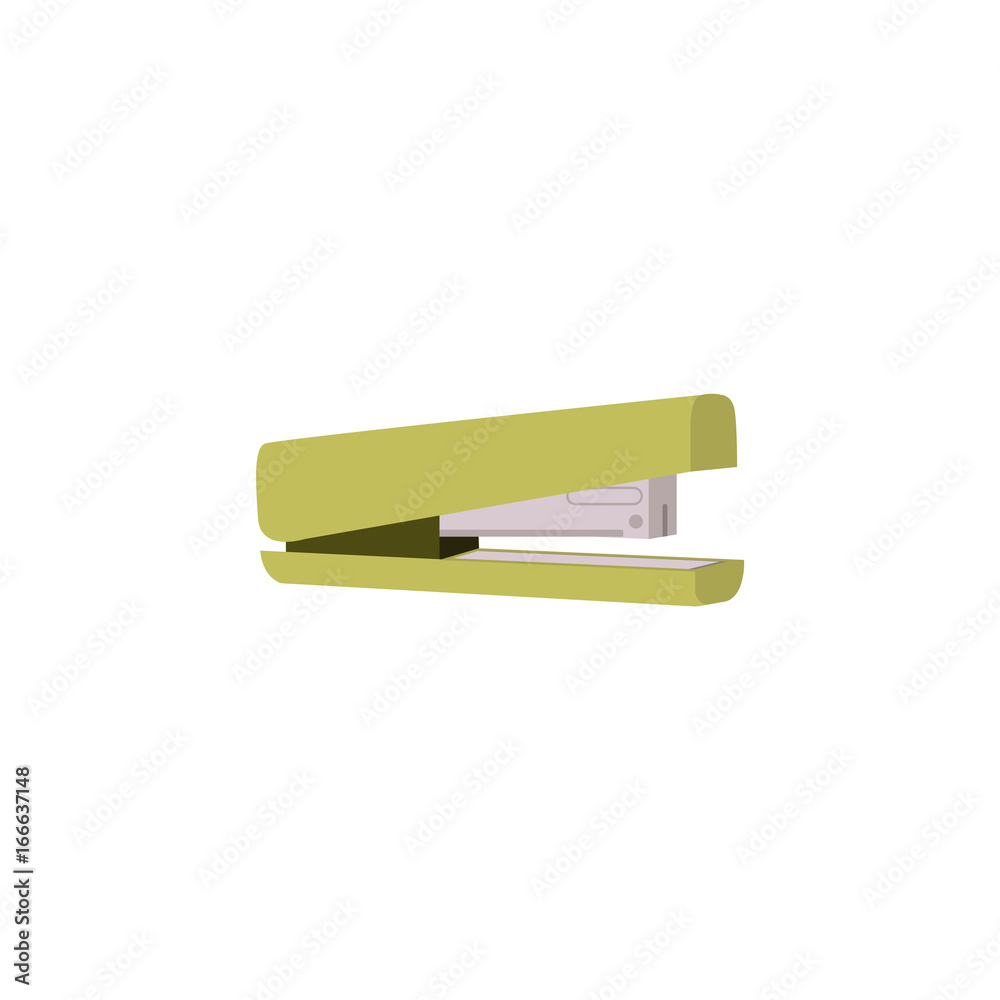 Stapler icon in flat style Stapler icon in flat style