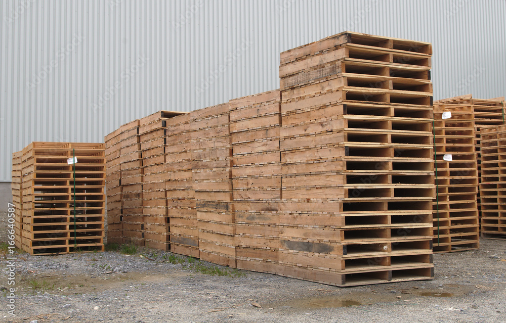 wood pallets stack shipping transport industry warehouse platform wood pallets stack shipping transport industry warehouse platform