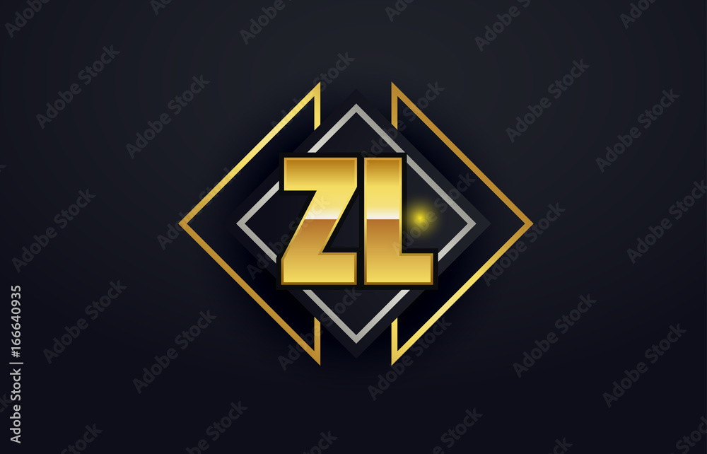 ZL Initial Logo for your startup venture ZL Initial Logo for your startup venture