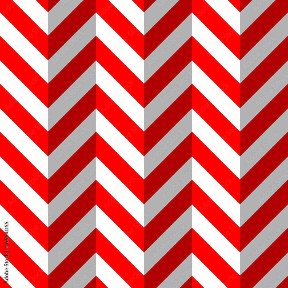 Red and White Zigzag Seamless Pattern. Vector illustration Red and White Zigzag Seamless Pattern. Vector illustration