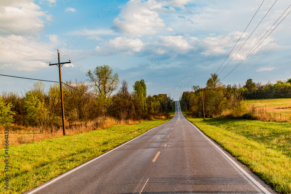Fototapeta premium Back Road