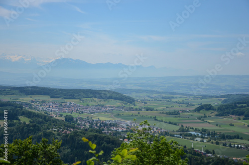 Mountain, View from Untersberg Mountain in Salzburg, Austria