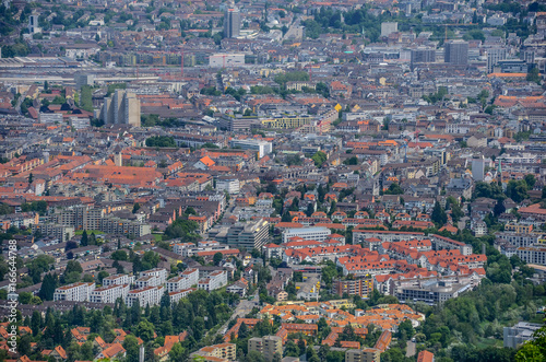 A cityscape view of Prague, Czech Republic