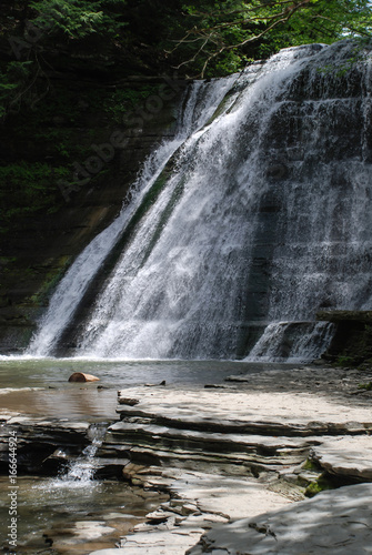 Stony Brook State Park Waterfall, New York, USA