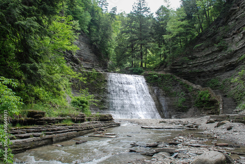 Stony Brook State Park Waterfall, New York, USA
