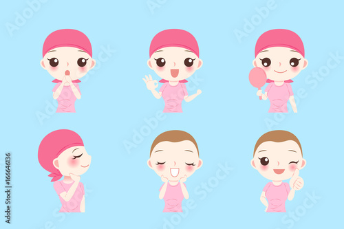 woman with cancer chemotherapy