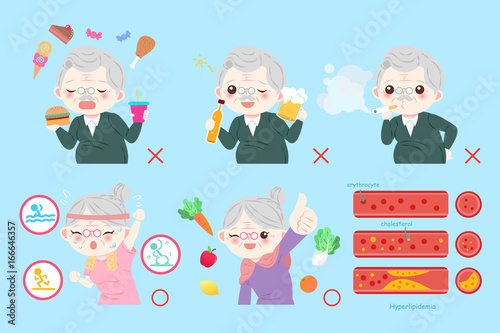 old people with health concept