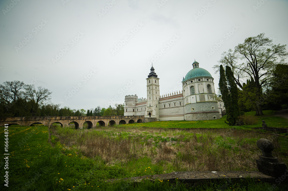 Castle in Poland. Krasiczyn