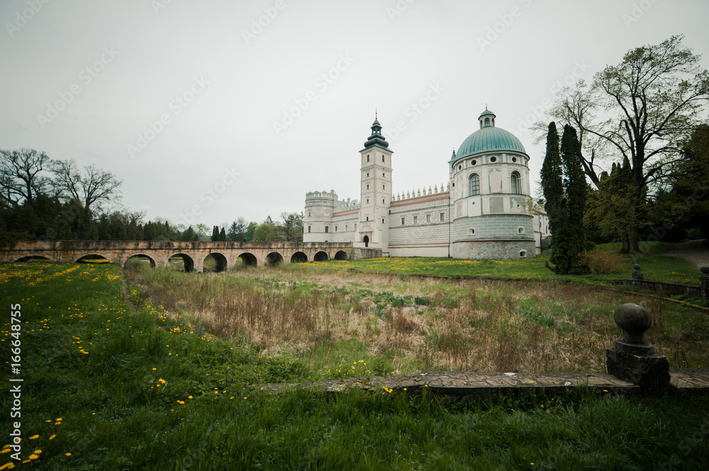 Castle in Poland. Krasiczyn
