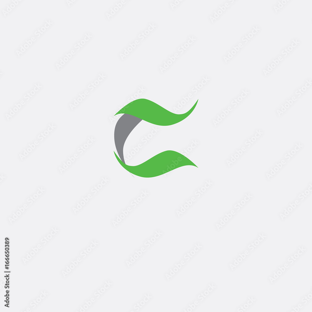 Letter c nature logo icon design template elements Letter c nature logo icon design template elements