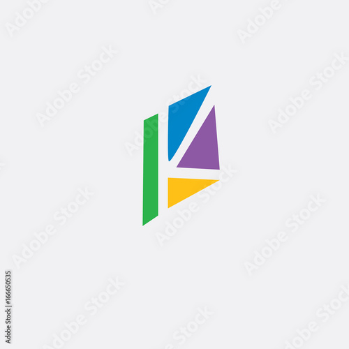 Free Download Letter K logo icon design template elements - GFXLoad