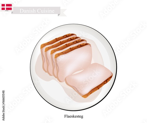 Flaeskesteg or Roasted Pork, The Danish National Dish