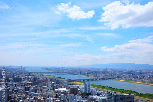 大阪の都市風景