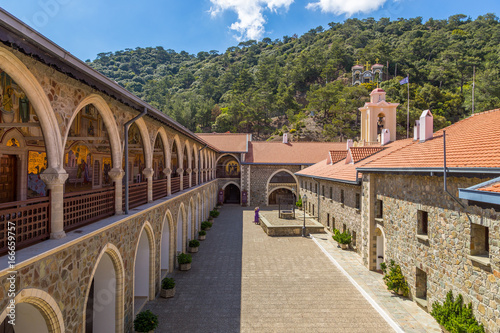 Kykkos Monastery, one of the wealthiest and best-known monasteries in Cyprus. © Tomasz Wozniak