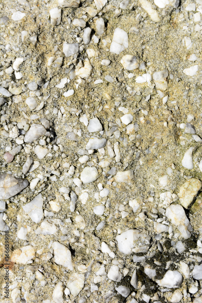 Natural texture of conglomerate with quartz stones Natural texture of conglomerate with quartz stones