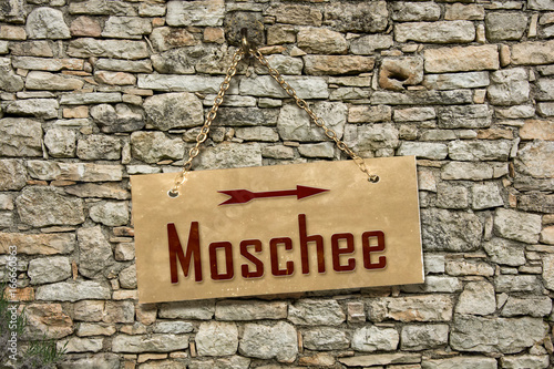 Schild 235 - Moschee 