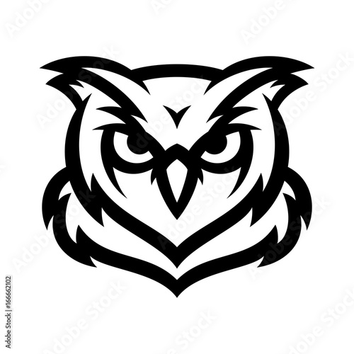 Owl Vector Logo Illustration