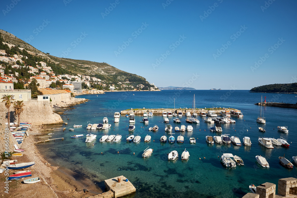 Obraz premium Porto di Dubrovnik, Croazia