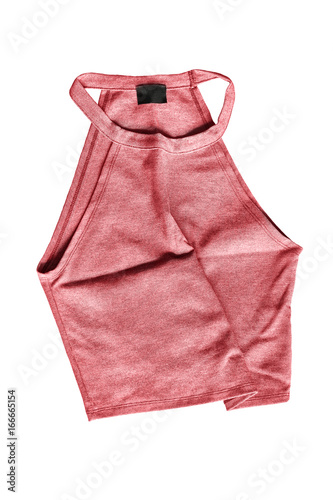 Pink top isolated